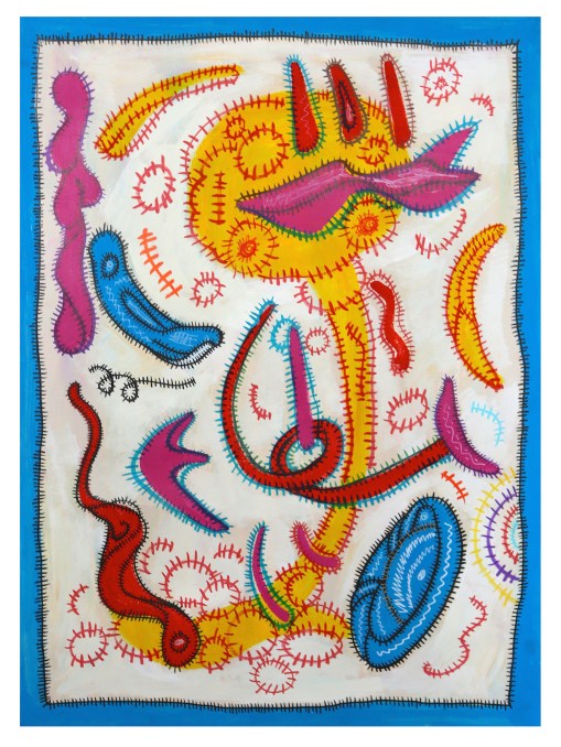 Painting on Paper by Chen Dongfan